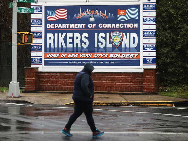 Rikers Island is New York's main detention facility.