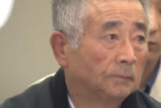 Akitoshi Okamoto, 71, was reportedly angry because his phone was unable to pick up radio broadcasts