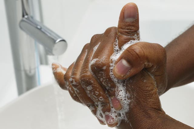 Adults are now washing their hands nine times a day on average