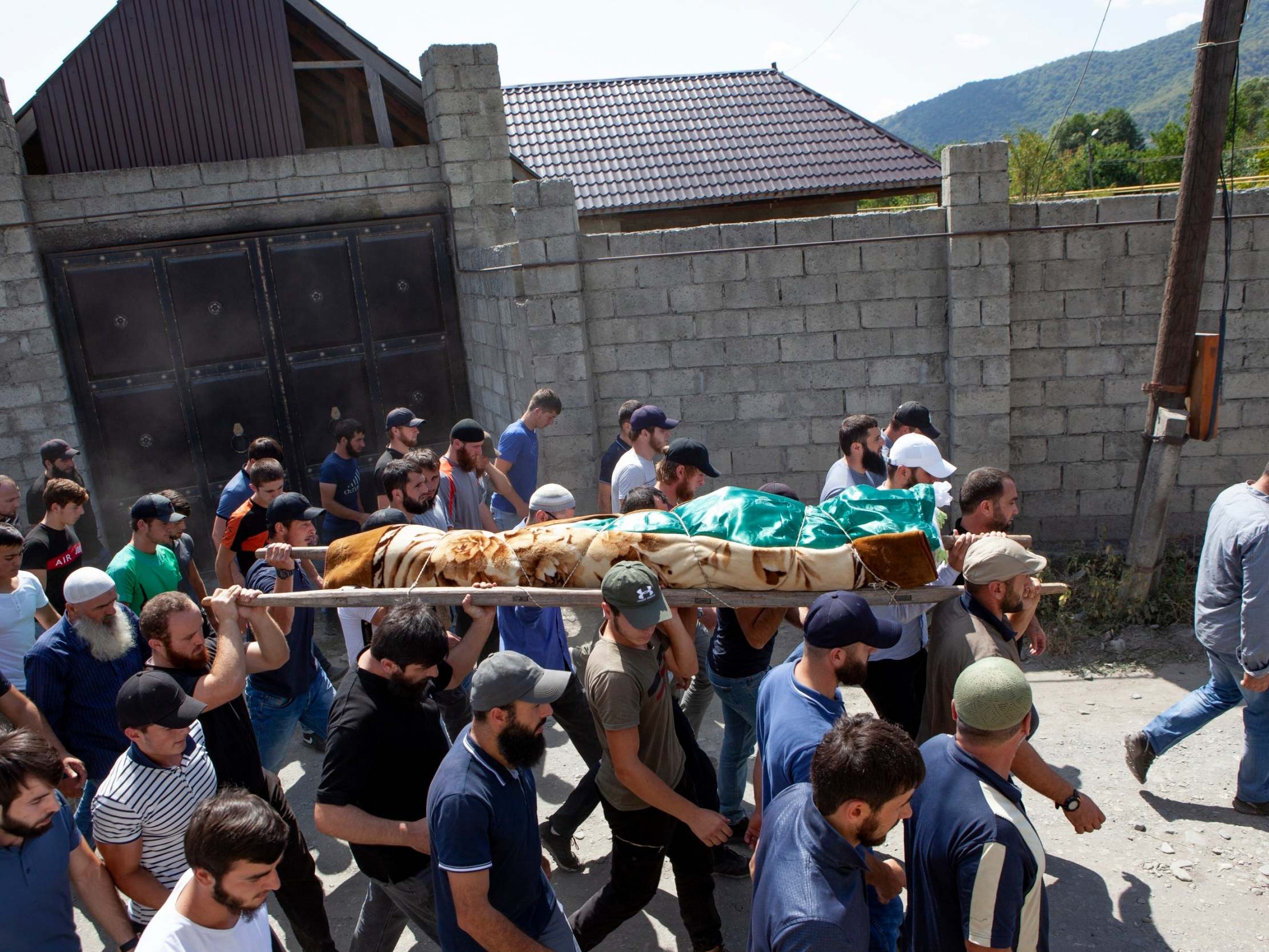 Mr Khangoshvili’s funeral took place in Georgia in August