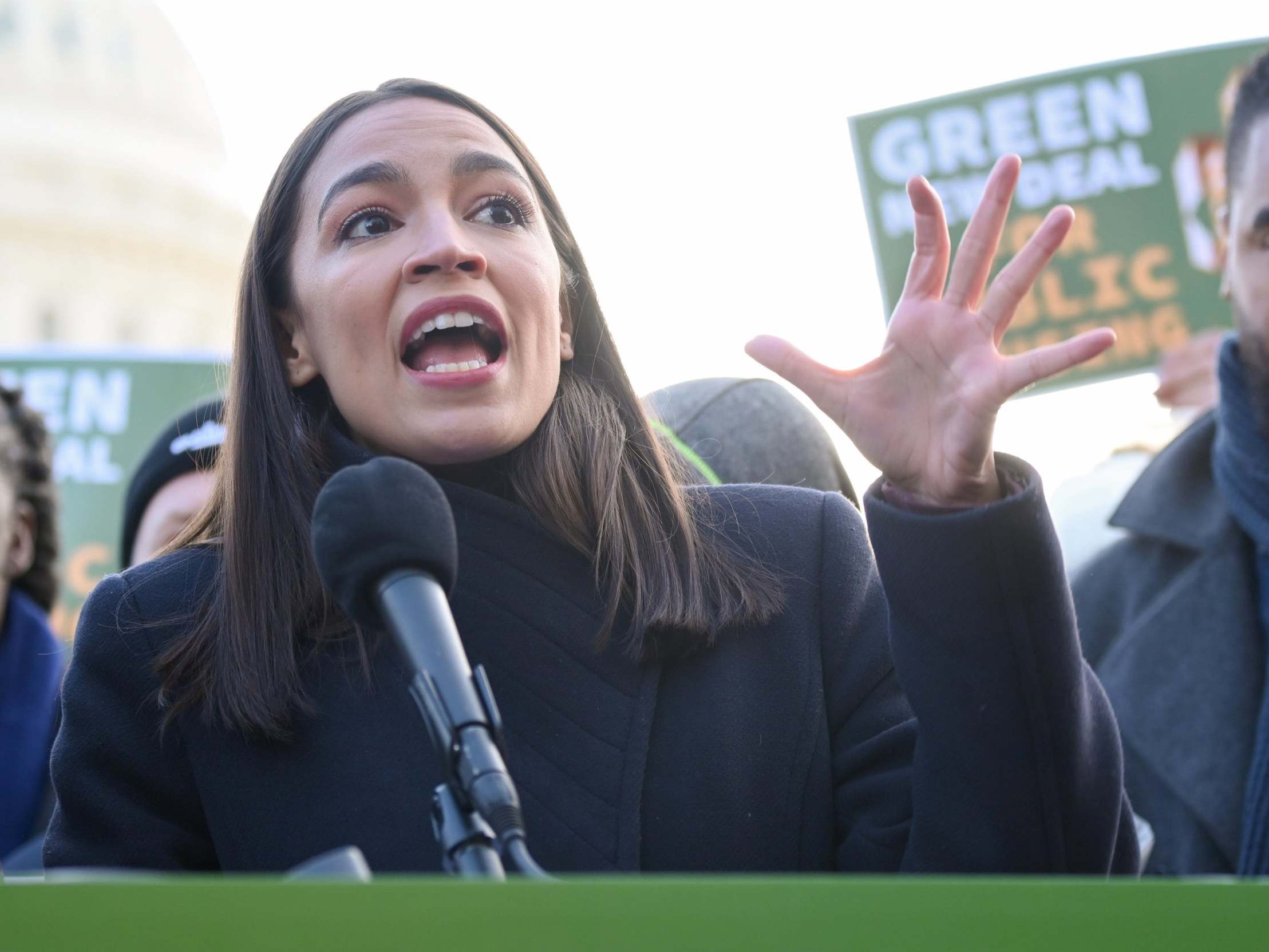 'Atrocious antisemitism': AOC attacks Trump for comments about Jewish people protecting money