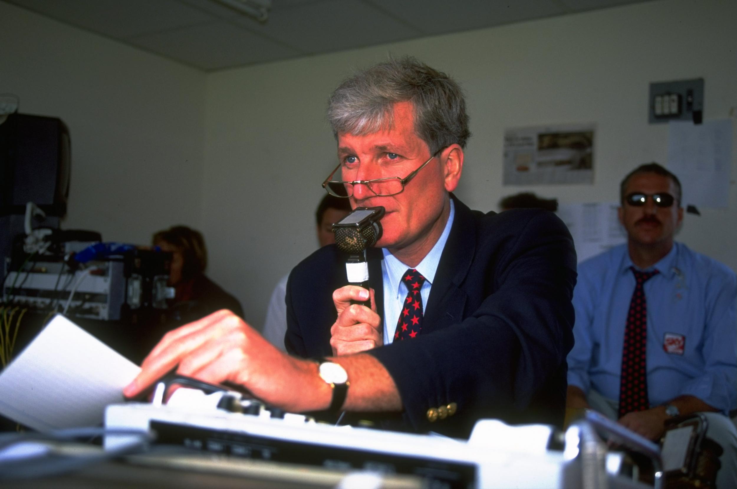 Willis forged a career in the media after retiring in 1984(Getty)