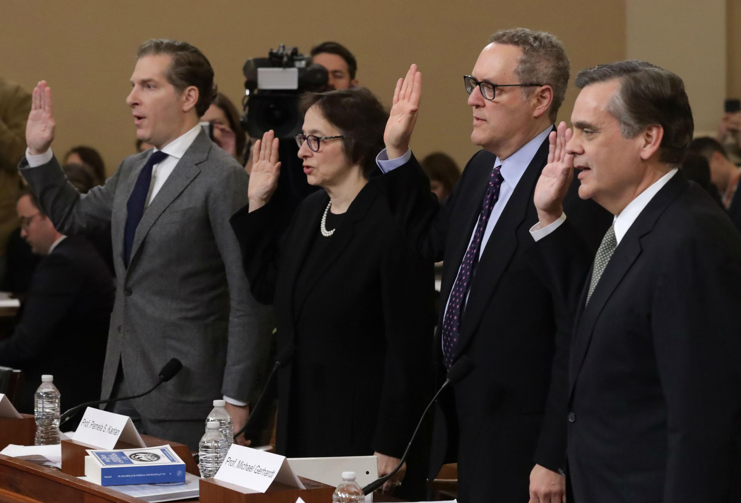 Trump has met the standards for impeachment, legal scholars testify in historic hearing