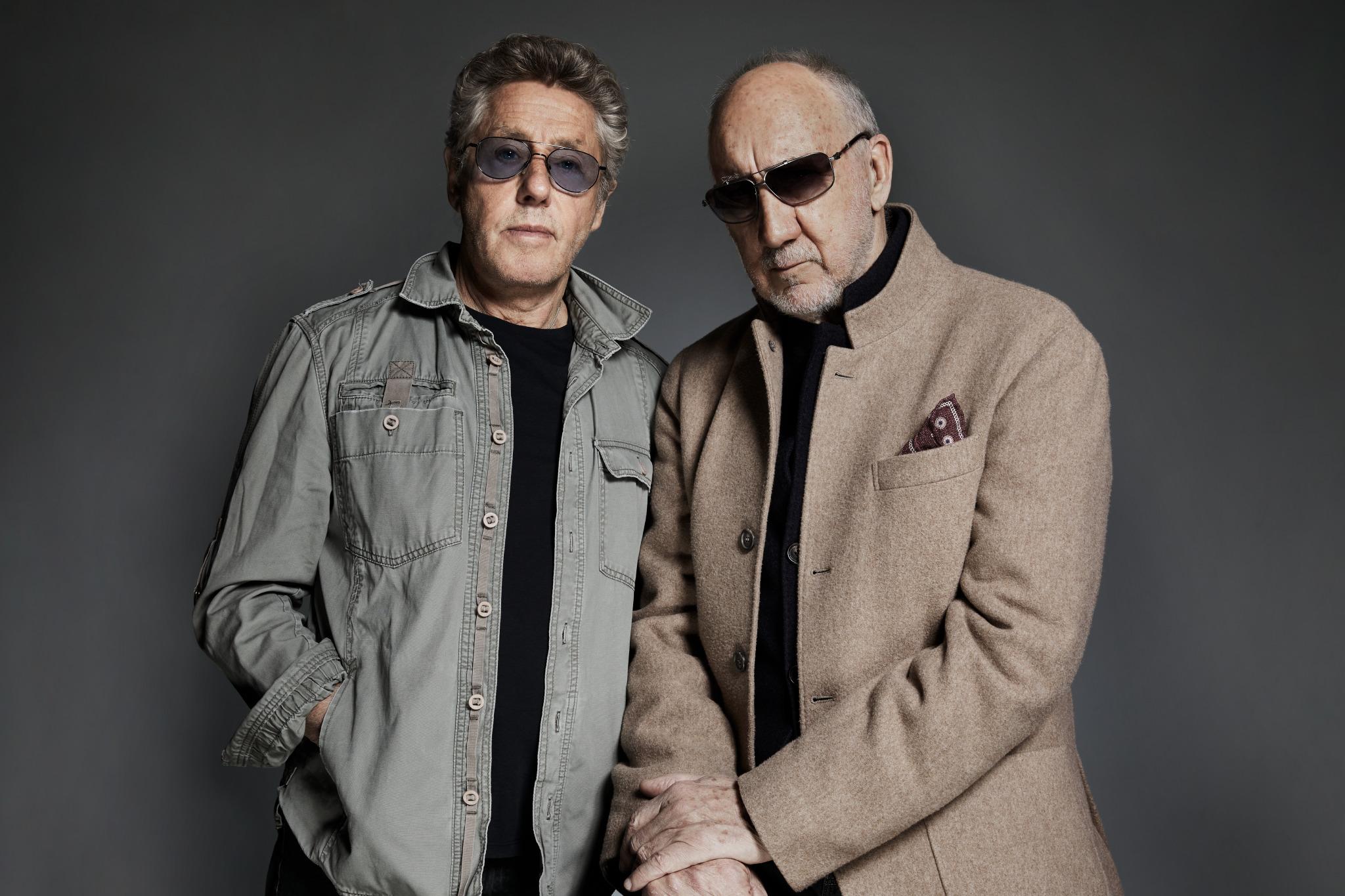 Roger Daltrey and Pete Townshend