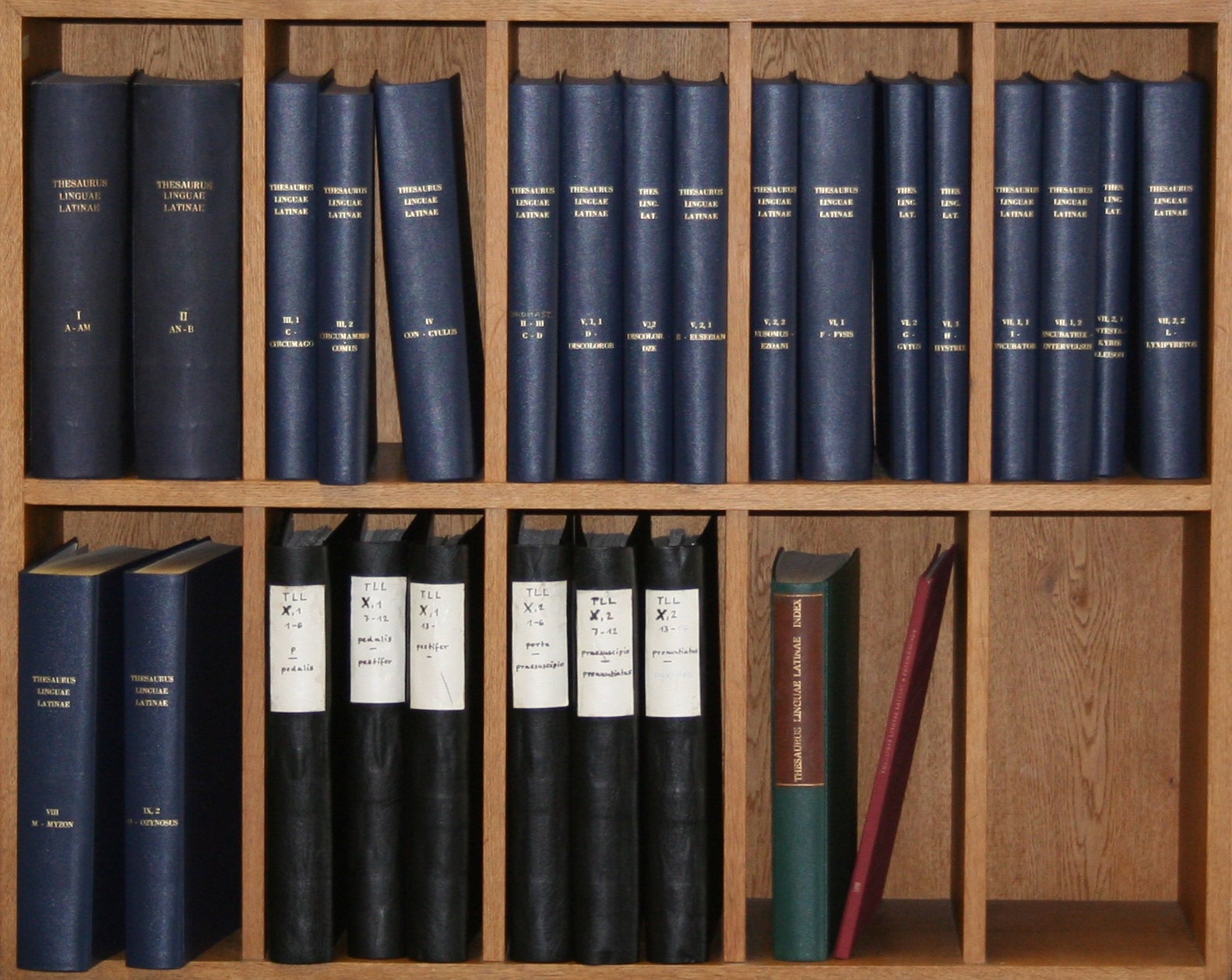 A set of the volumes so far published (NP Holmes/CC BY-SA 3.0)