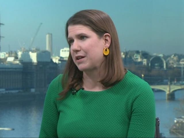 Liberal Democrat leader Jo Swinson appears on ‘The Andrew Neil Interviews’ on BBC