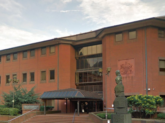 Five men are on trial at Birmingham Crown Court accused of sexually assaulting victim from the age of 12 until her mid-teens