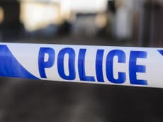 Two men stabbed outside London station