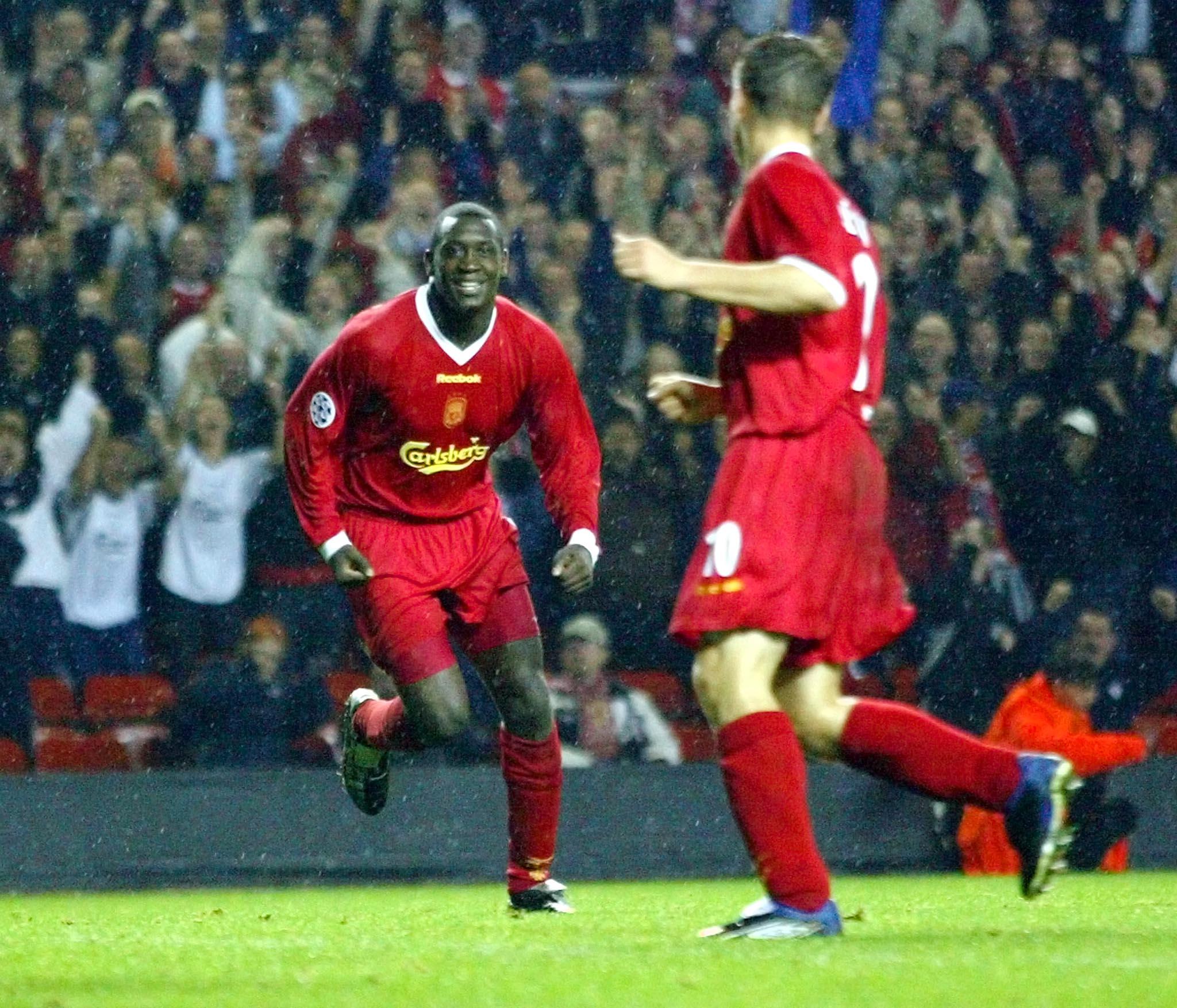 Heskey's best years for club and country came alongside Michael Owen (Getty)