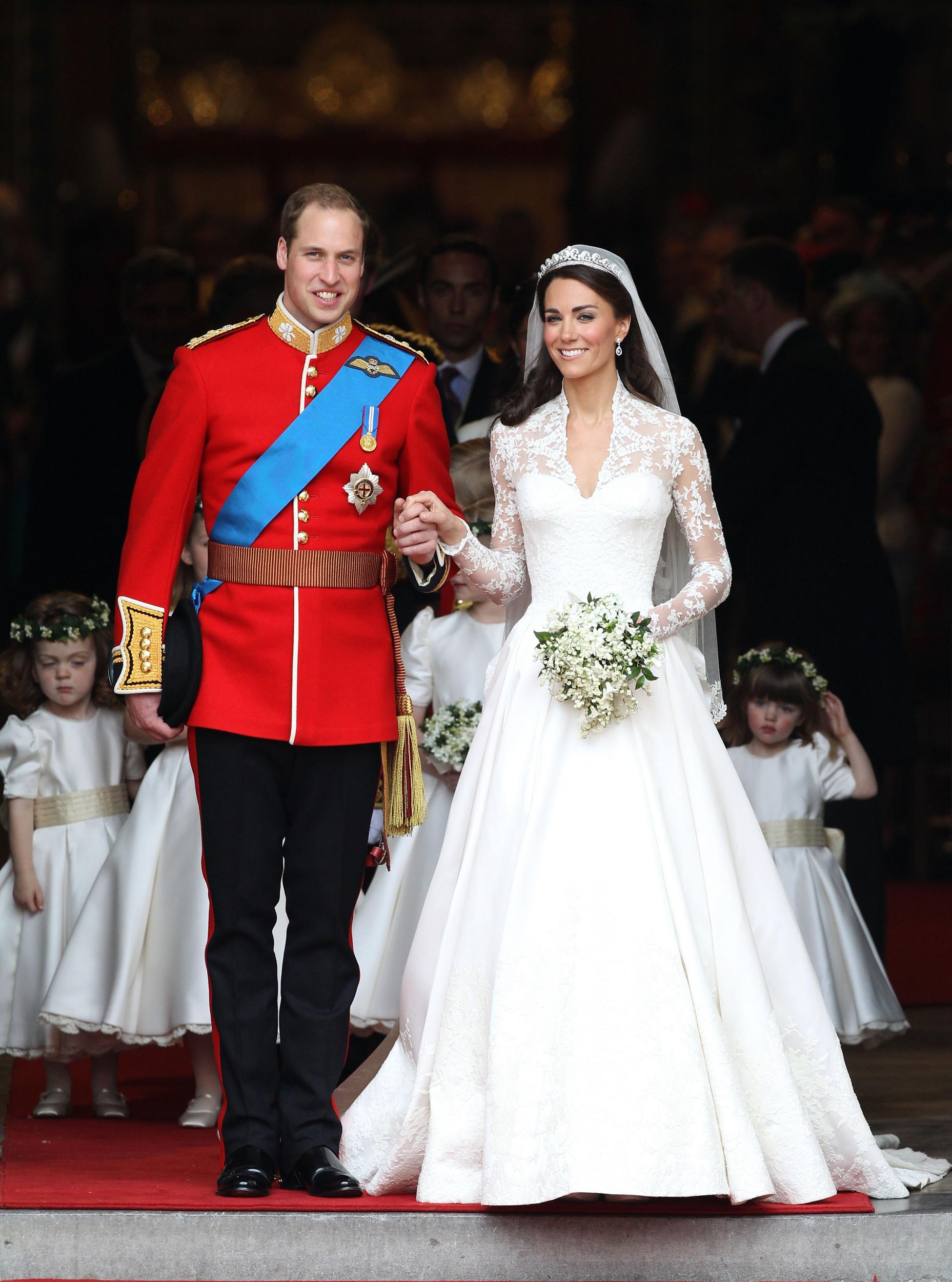 2 - The Duchess of Cambridge's wedding dress, Alexander McQueen, 2011