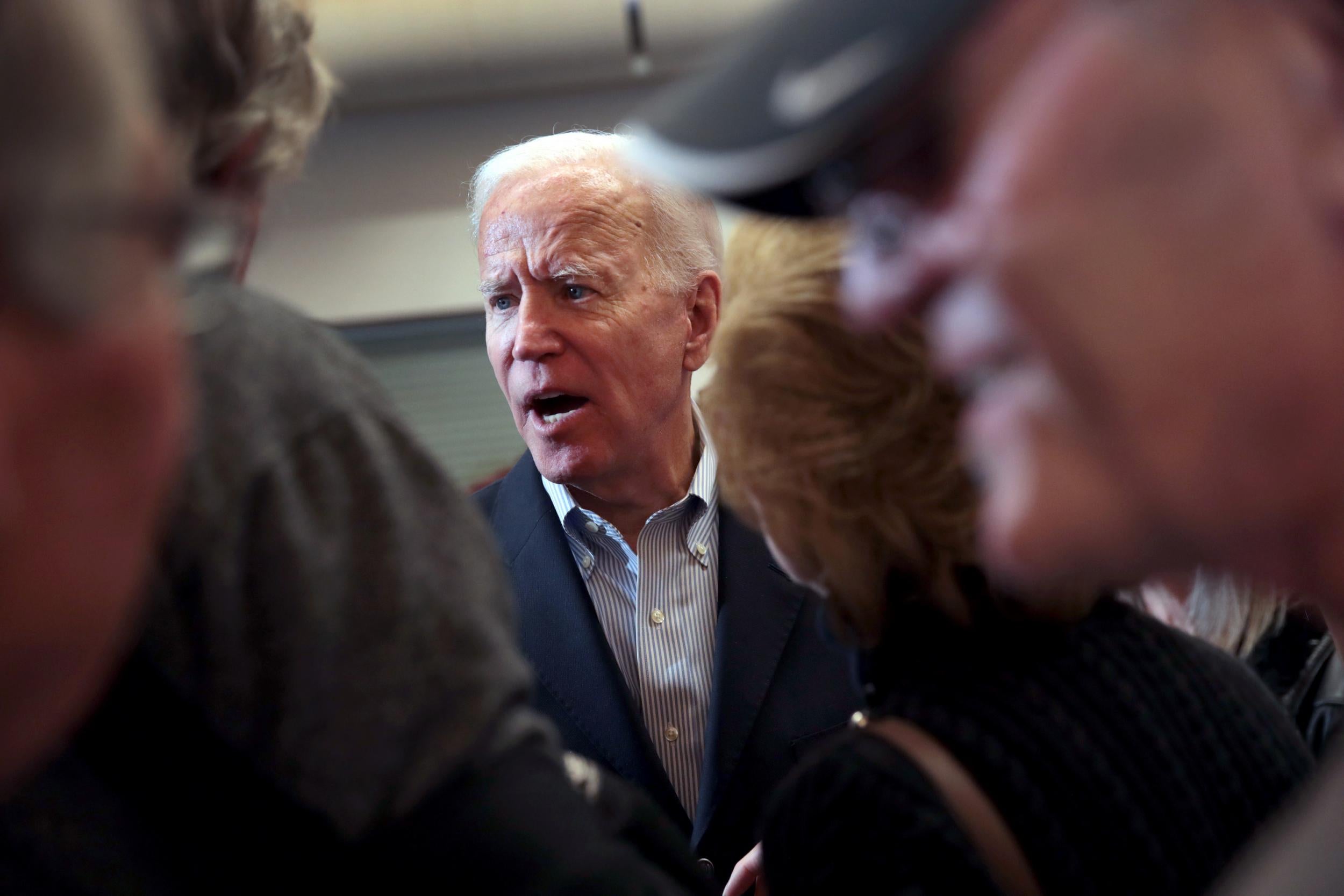'You're a damn liar, man': Biden shoots down voter's Ukraine theory, challenges him to pushups and IQ test