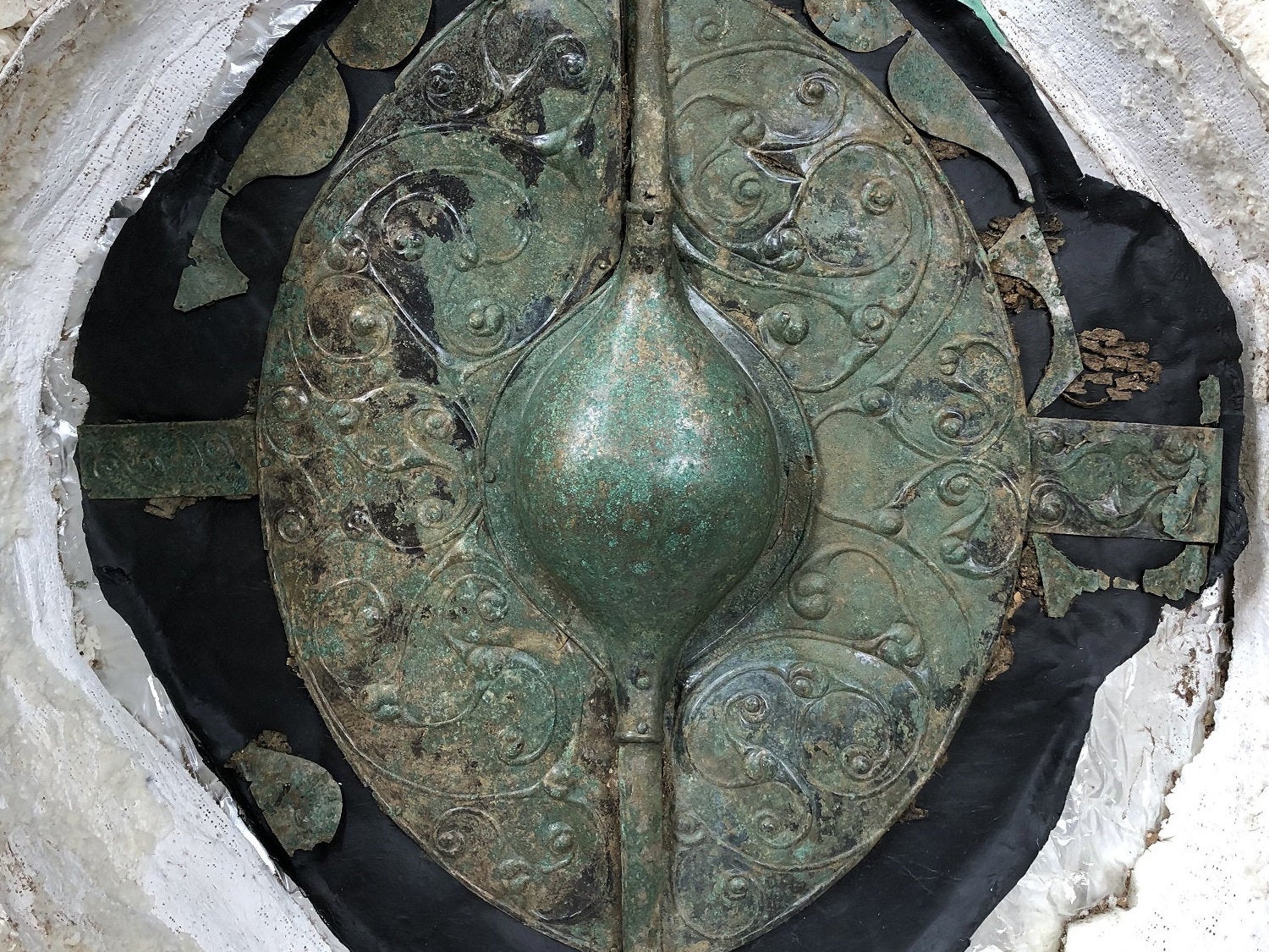 The 2000-year old shield has been hailed as “the most important British Celtic art object of the millennium”