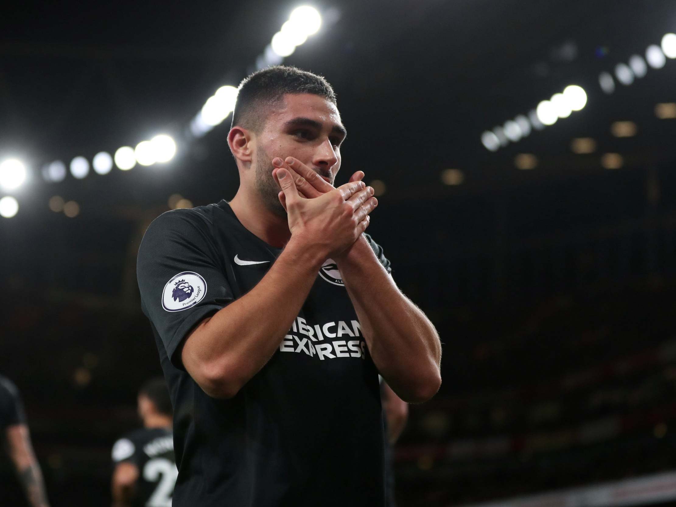 Maupay struck the decisive blow to condemn Arsenal to defeat