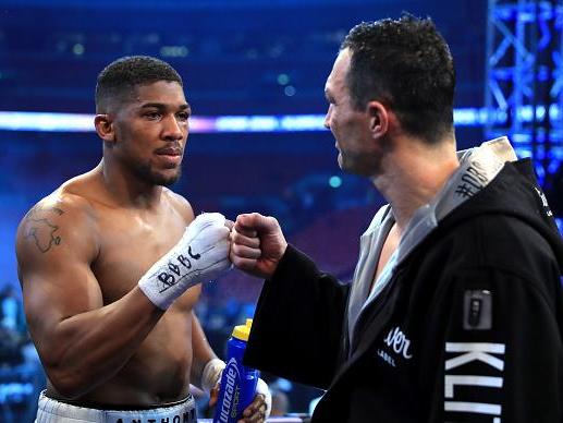 Wladimir Klitschko has been giving Anthony Joshua advice ahead of the rematch