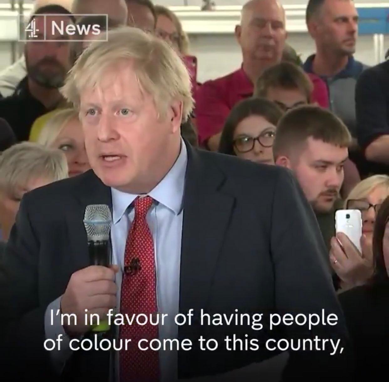 Channel 4 incorrectly quotes Boris Johnson over immigration