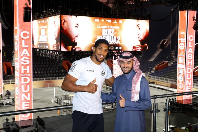 Prince Abdulaziz of Saudi Arabia has denied claims of 'sportswashing' ahead of Anthony Joshua vs Andy Ruiz 2
