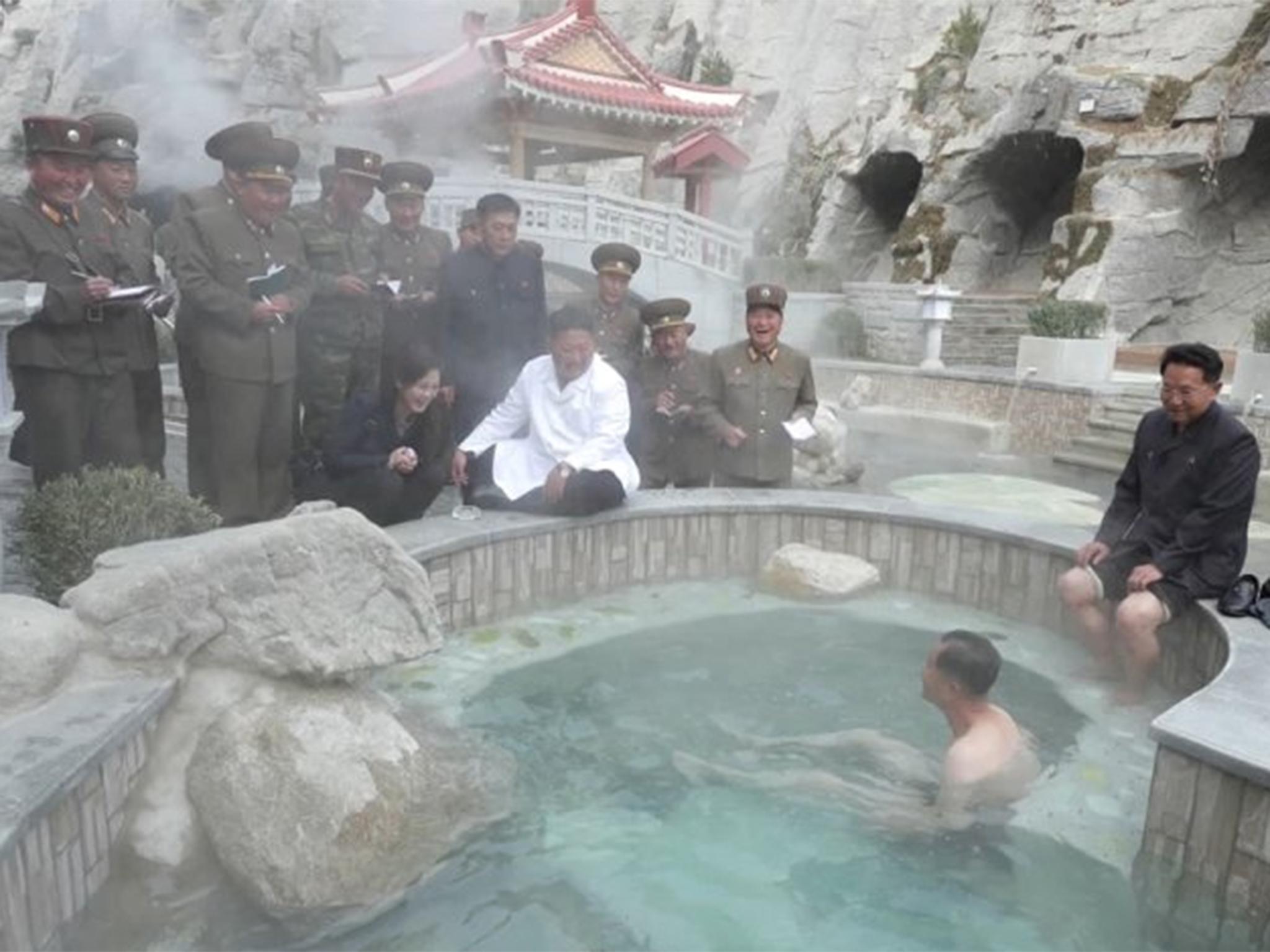 Tourists will be treated in hot springs such as Yangdok, where Kim Jong-un recently