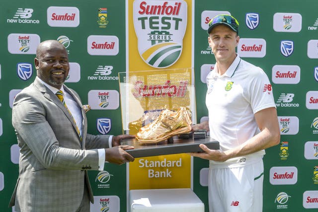 CEO Thabang Moroe (left) has been provisionally suspended by Cricket South Africa