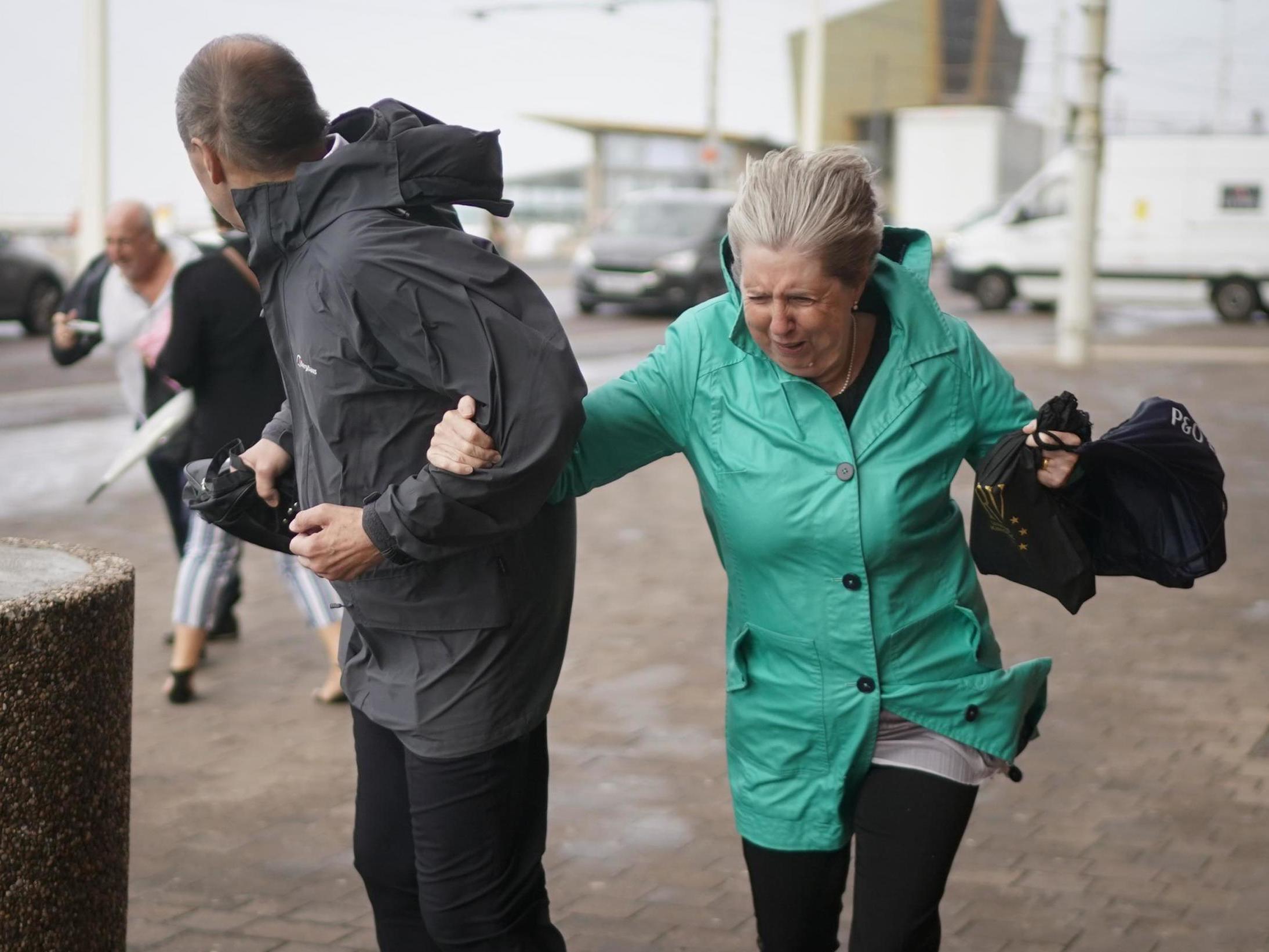 UK weather: Storm Atiyah triggers flight cancellations as Britain battered by 83mph gales