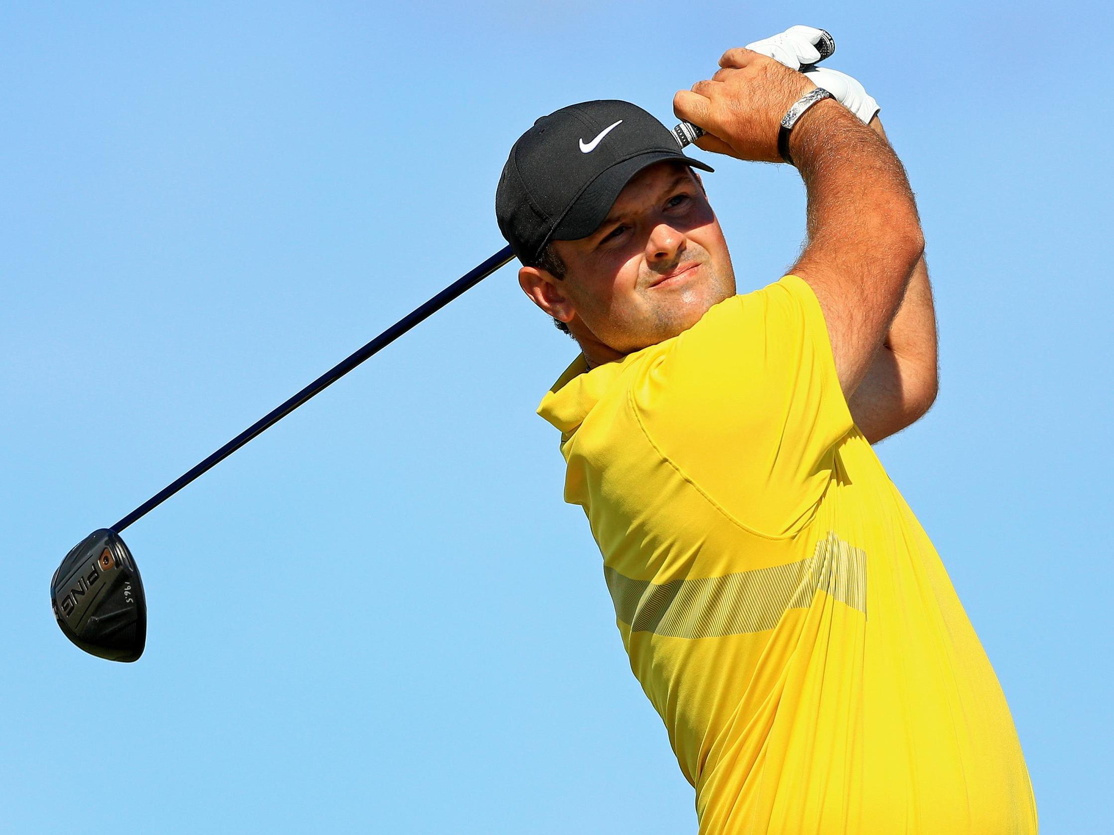 Patrick Reed was penalised two strokes after a rules violation during the third round in the Bahamas