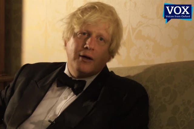 Boris Johnson said female suffrage only happened because men realised women could 'run them over'