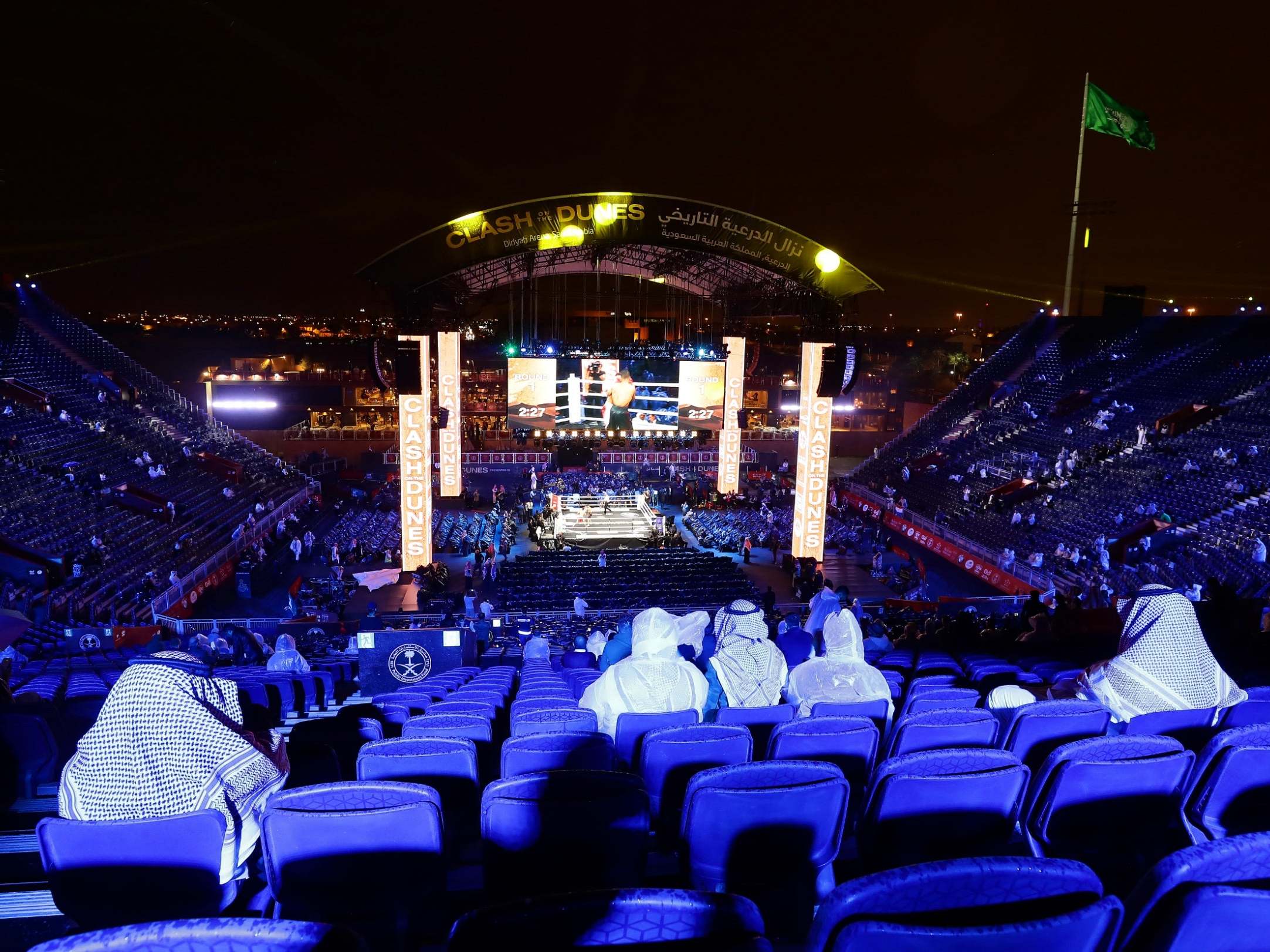 Anthony Joshua vs Andy Ruiz fight at risk as thunderstorms and harsh weather hits Diriyah