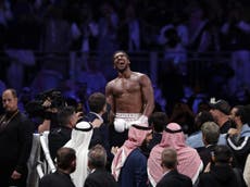 Joshua reclaims belts with clinical points win over Ruiz