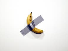 Couple defend paying £90,000 for notorious 'banana duct-tape artwork' 