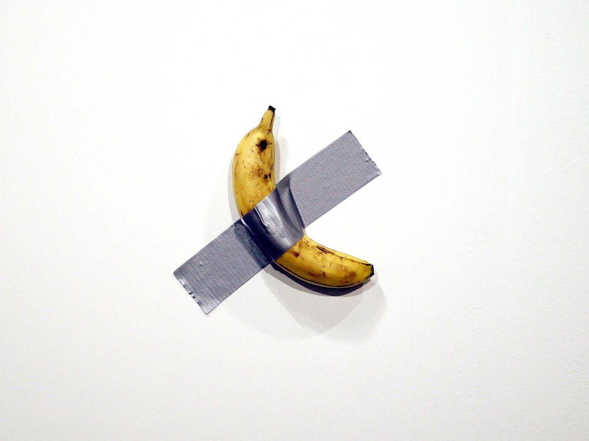 skibsbygning snemand Gods The art world's great 'Banana' moment won't change a thing | The  Independent | The Independent