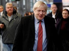 Johnson visits Labour’s heartlands in final push for pro-Brexit voters