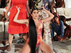 Madonna’s daughter Lourdes part of simulated orgy at fashion show