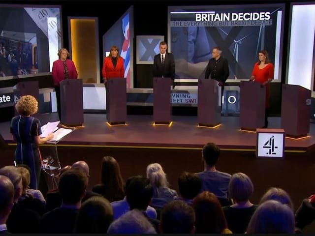 Channel 4 staged an “everything but Brexit debate” on issues eclipsed in a Brexit-dominated election