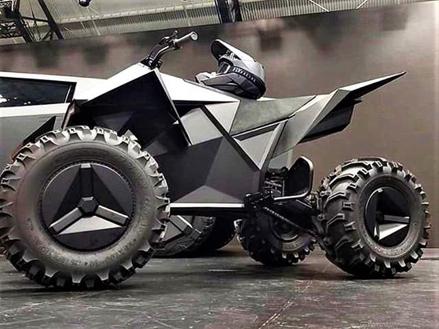 The release date of the electric Tesla ATV will be the same as the CyberTruck