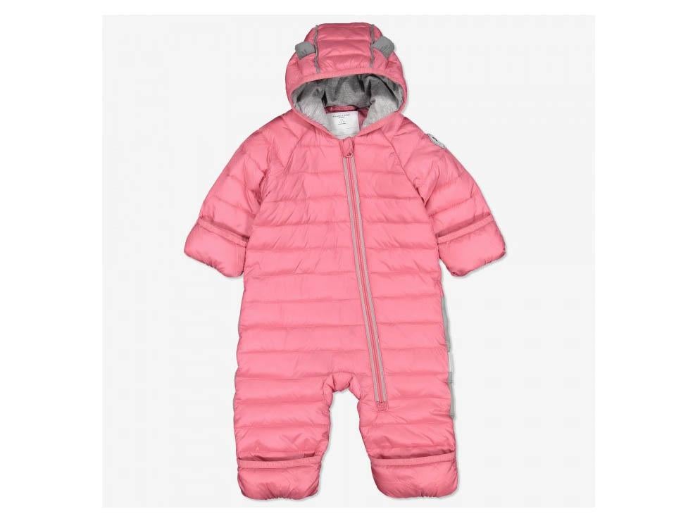 personalised baby snowsuit