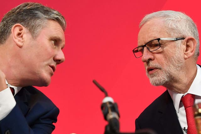 Keir Starmer is currently leading the race to succeed Jeremy Corbyn