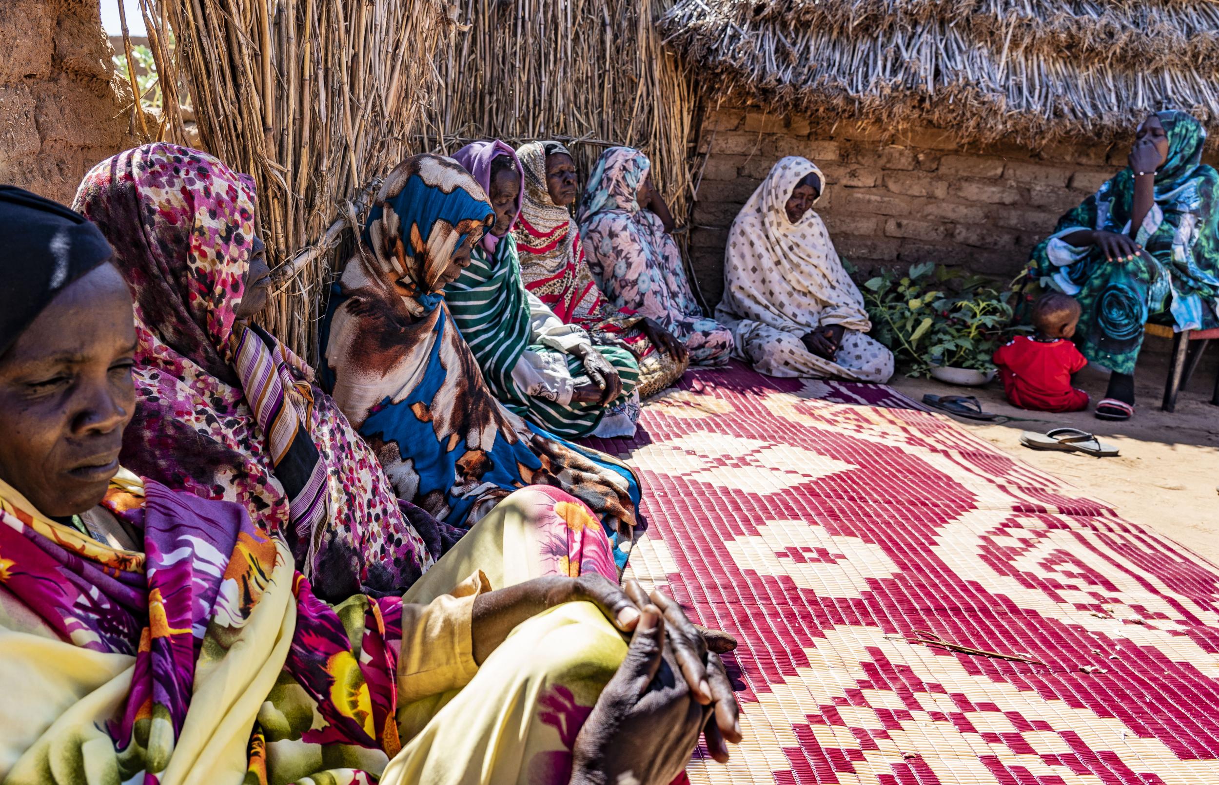 Displaced women in Zamzam camp say nothing has changed since the revolution in Sudan