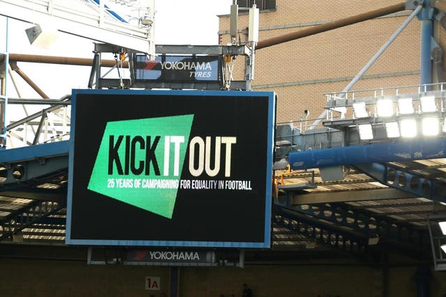 Kick It Out has called for the relevant bodies in football to come together to combat discrimination
