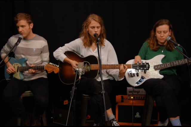 Marika Hackman and her band in the Music Box