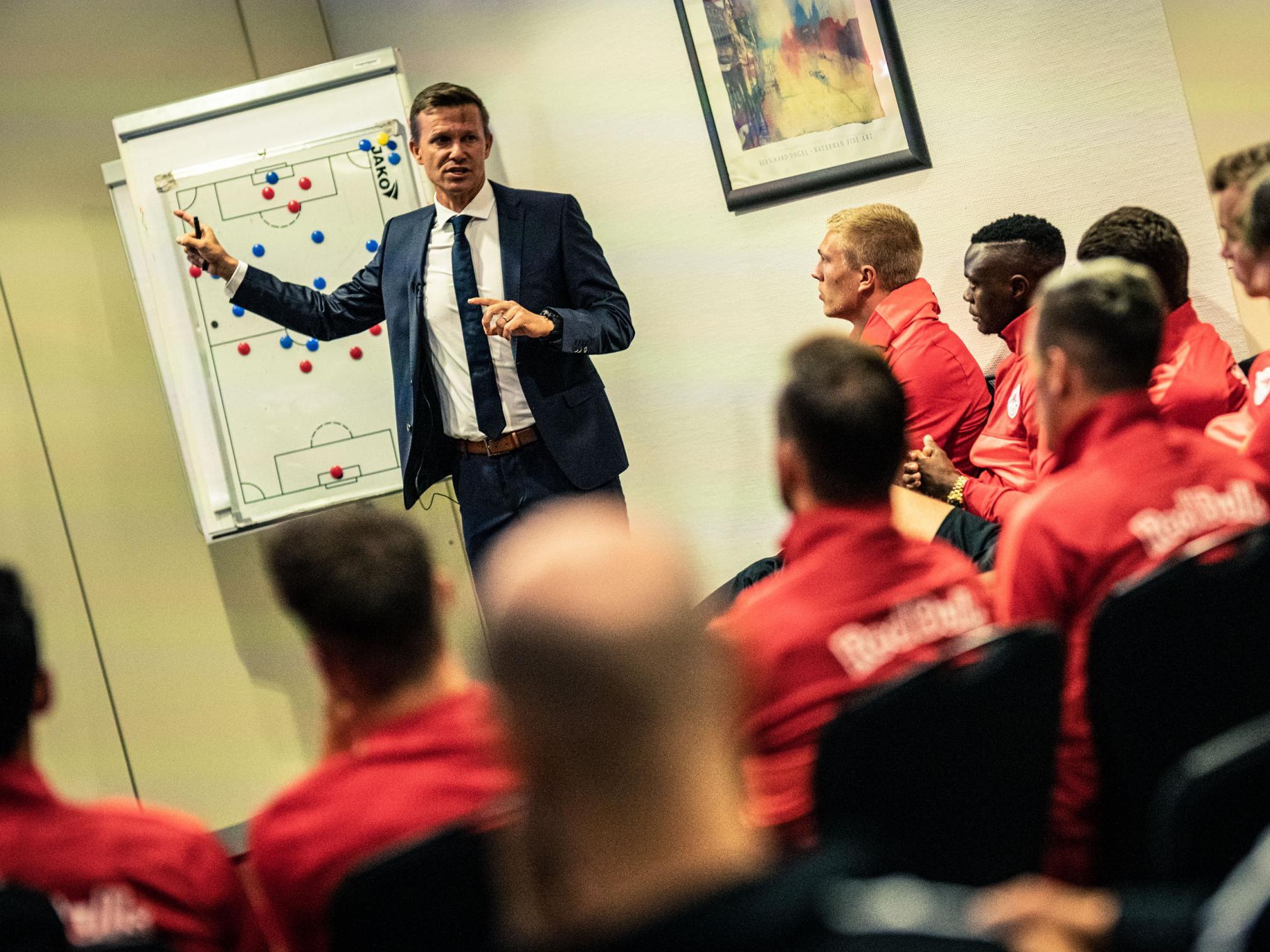 Marsch says coaching is 25 per cent tactical and 75 per cent psychological