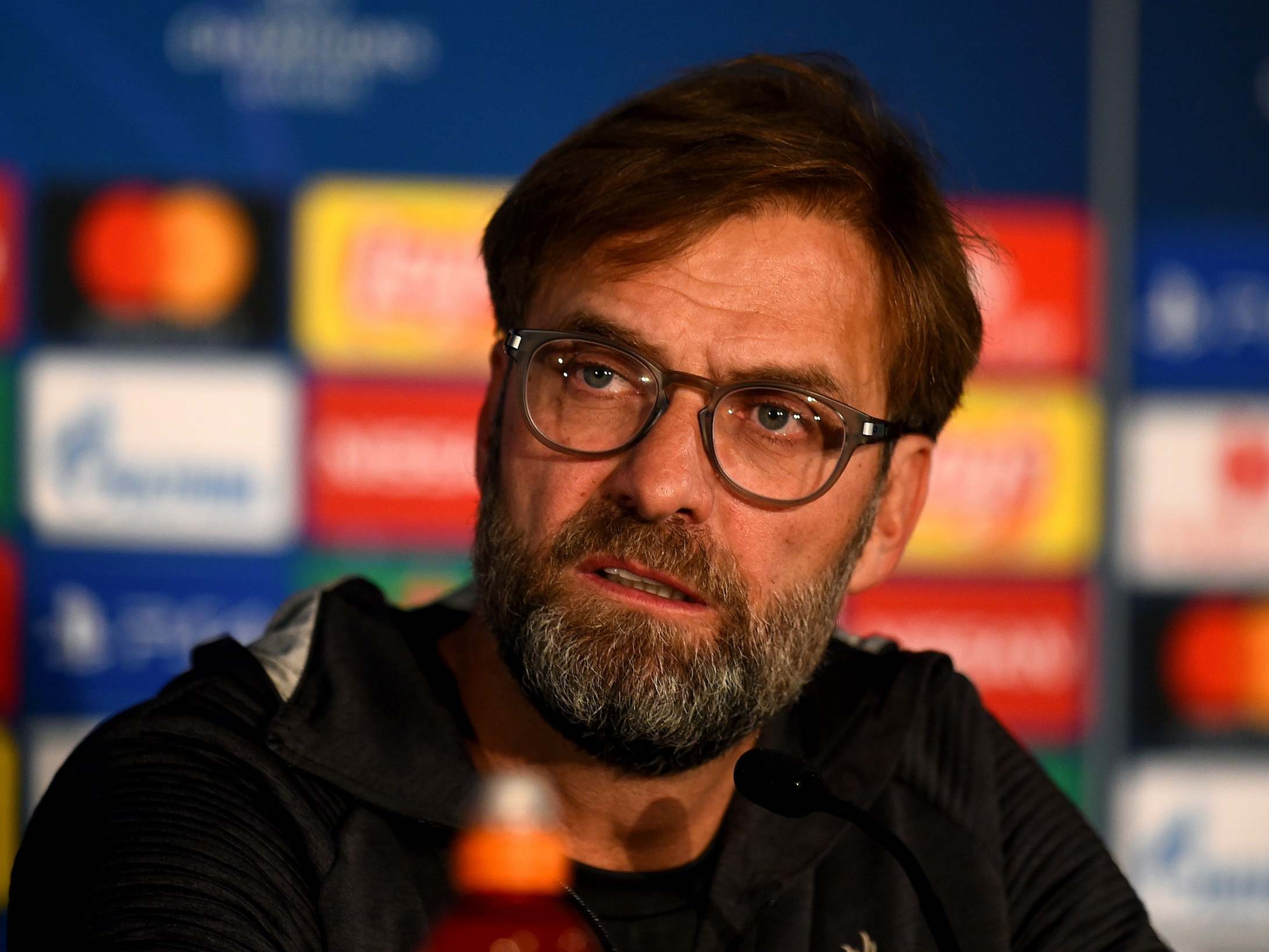 Jurgen Klopp manager of Liverpool during a press conference
