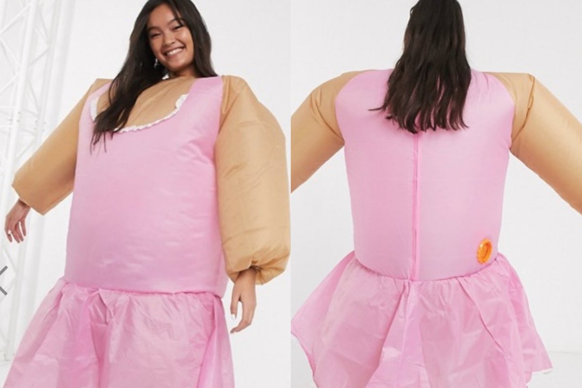 Asos apologises after being accused of 'laughing' at plus-size bodies with ballerina fat suit game | The Independent
