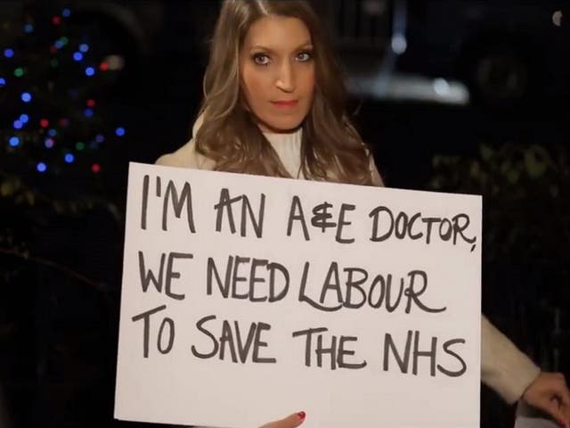 Rosena Allin-Khan, Labour’s candidate for Tooting, in her Love Actually-inspired election campaign video.