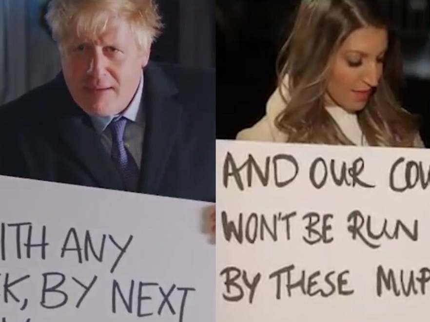 Boris Johnson accused of stealing Labour candidate&apos;s Love Actually parody in new campaign video