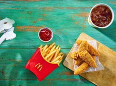 McDonald’s is launching its first ever fully vegan meal