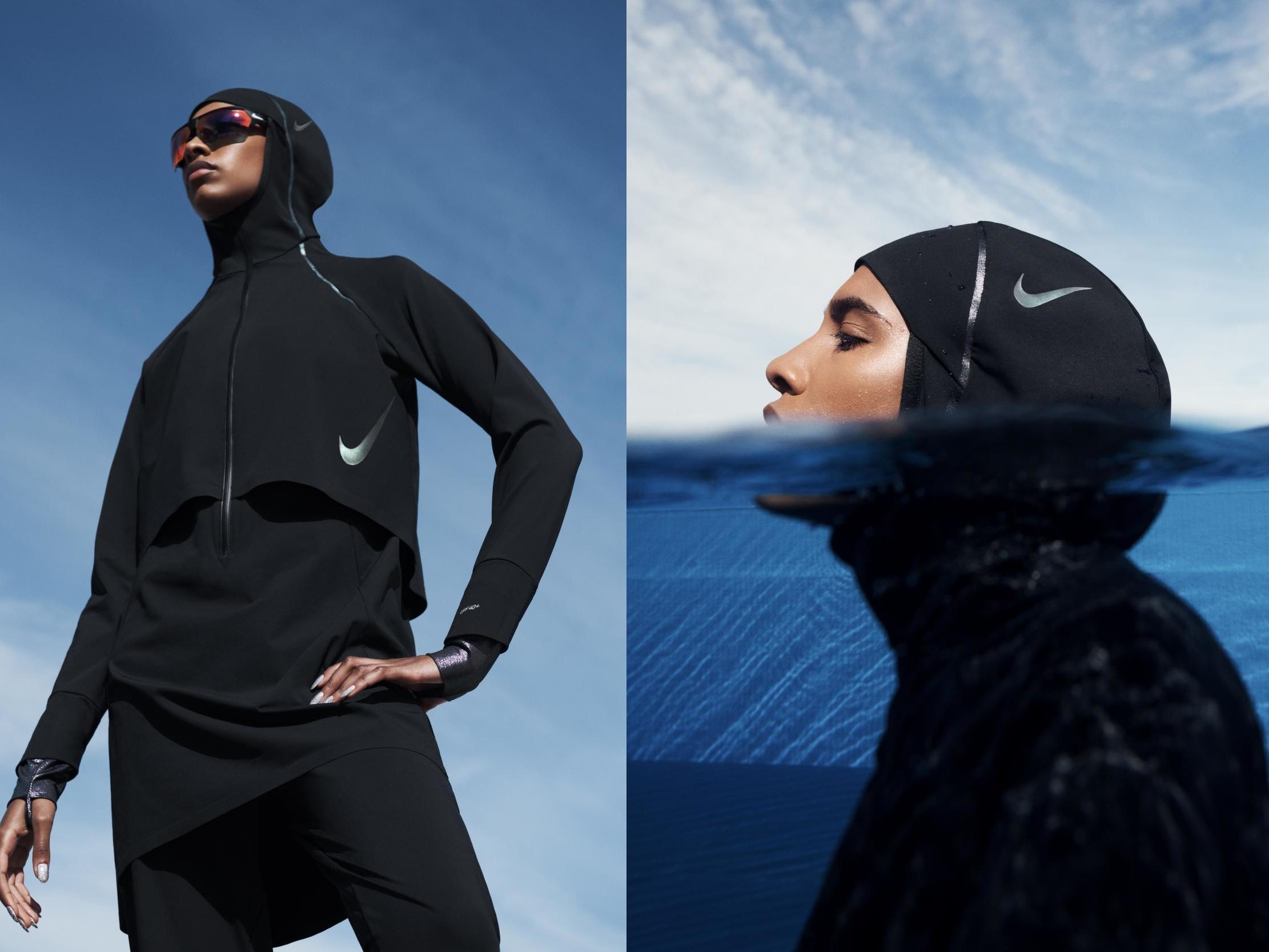 chirurg Detector meester Nike launches first ever hijab for female swimmers | The Independent | The  Independent