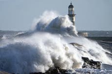 Heavy rain and strong winds to soak Britain on election day