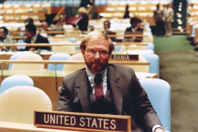 Gerson was counsel to the US delegation to the UN from 1981 to 1986