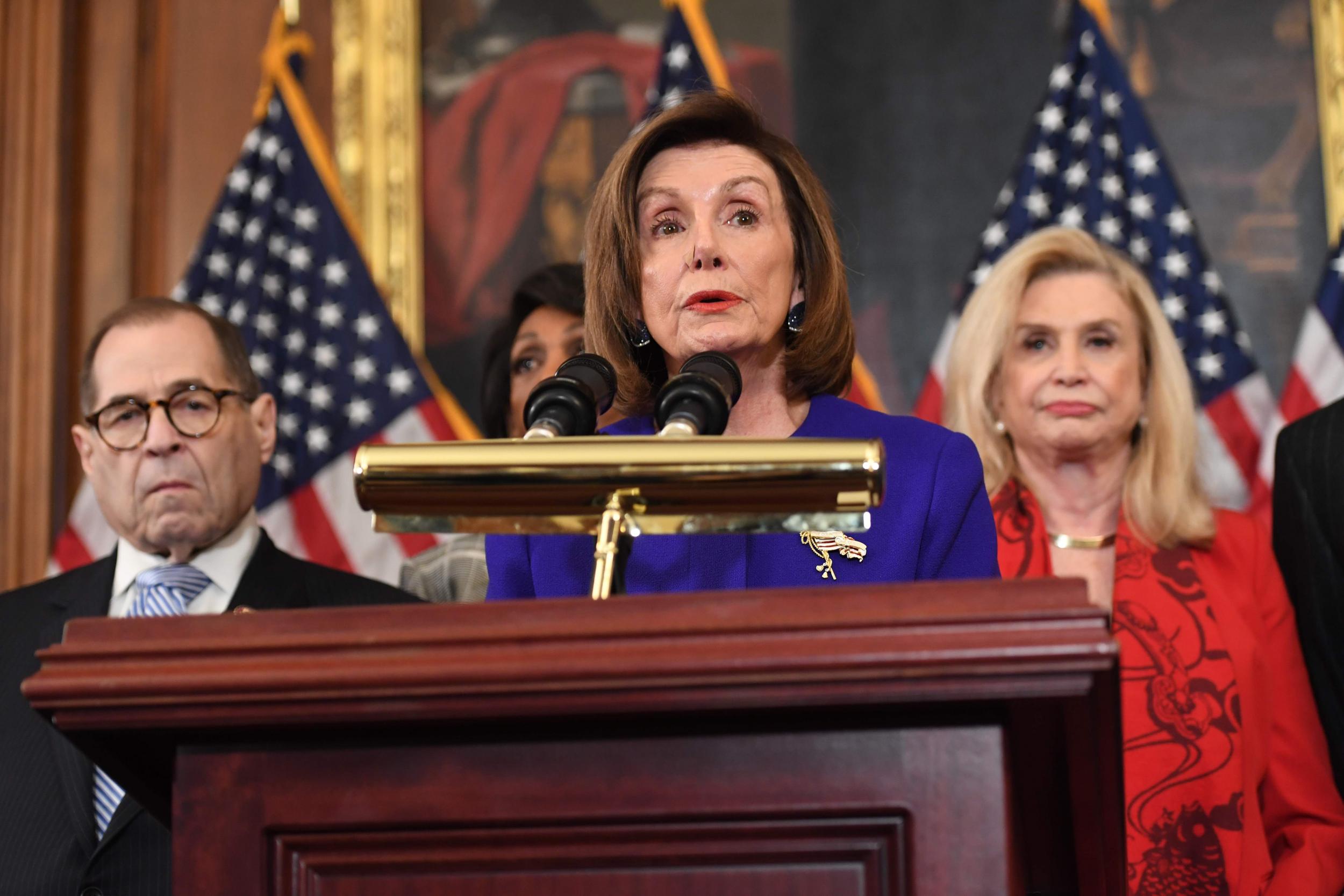 Trump impeachment charges unveiled as president accused of abuse of power and obstruction