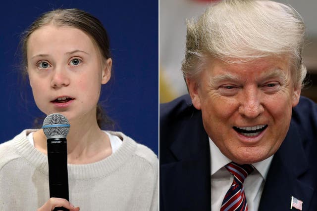 Related video: Greta Thunberg criticises the US president over climate change