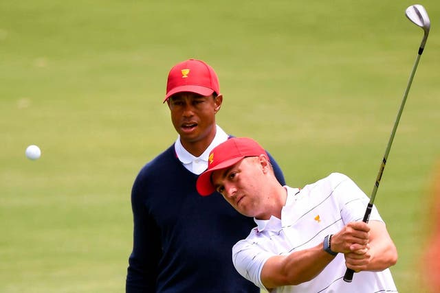 Tiger Woods and Justin Thomas will team up to open the Presidents Cup